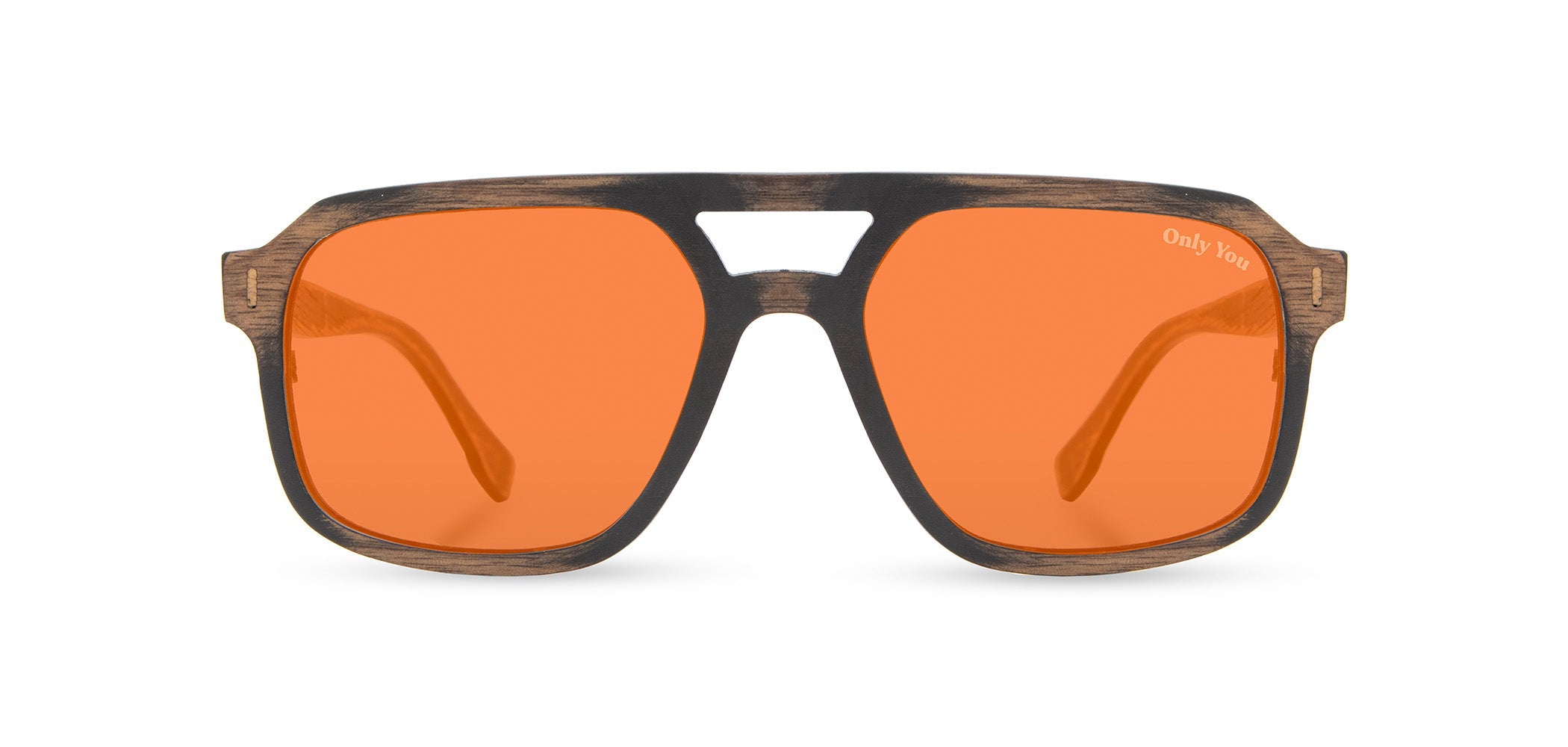 Auburn Wood Sunglasses - Smokey Bear Edition